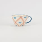 Cottagecore Plaid Tea Cup