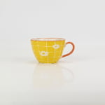 Cottagecore Plaid Tea Cup