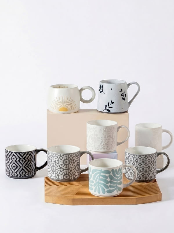 Silkscreen Printed Mugs